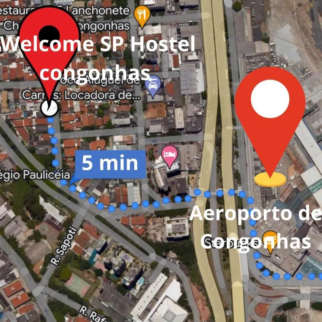 Welcome Sp House - Congonhas Casa Privativa Compacta Sao Paulo 0*,
